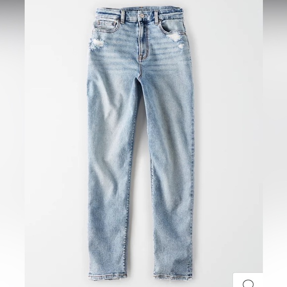 AE Stretch Mom Jeans - Picture 1 of 9